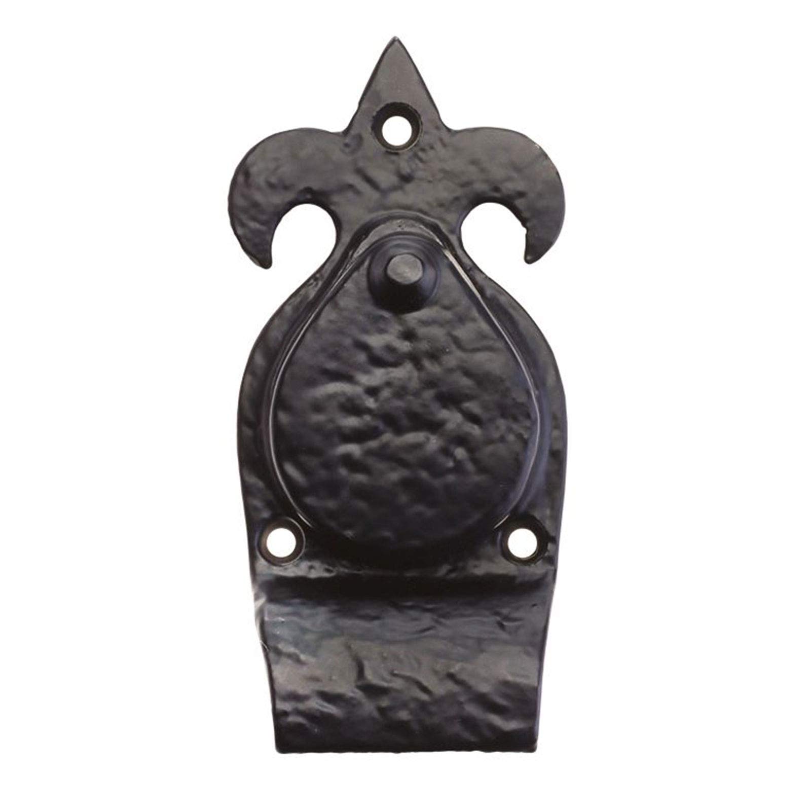 Foxcote Foundries Black Fleur De Lys Cylinder Cover - 5"