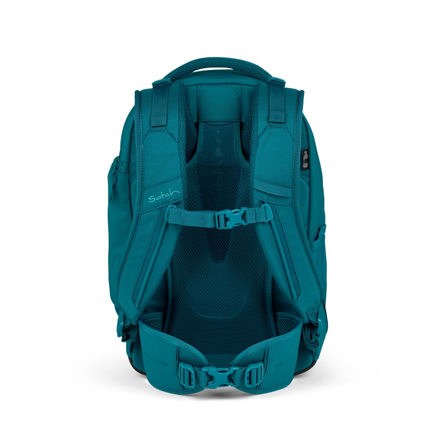 Satch Match Schulrucksack Set 3tlg. inkl. Schlamperbox und Sportbeutel (Deep Petrol)