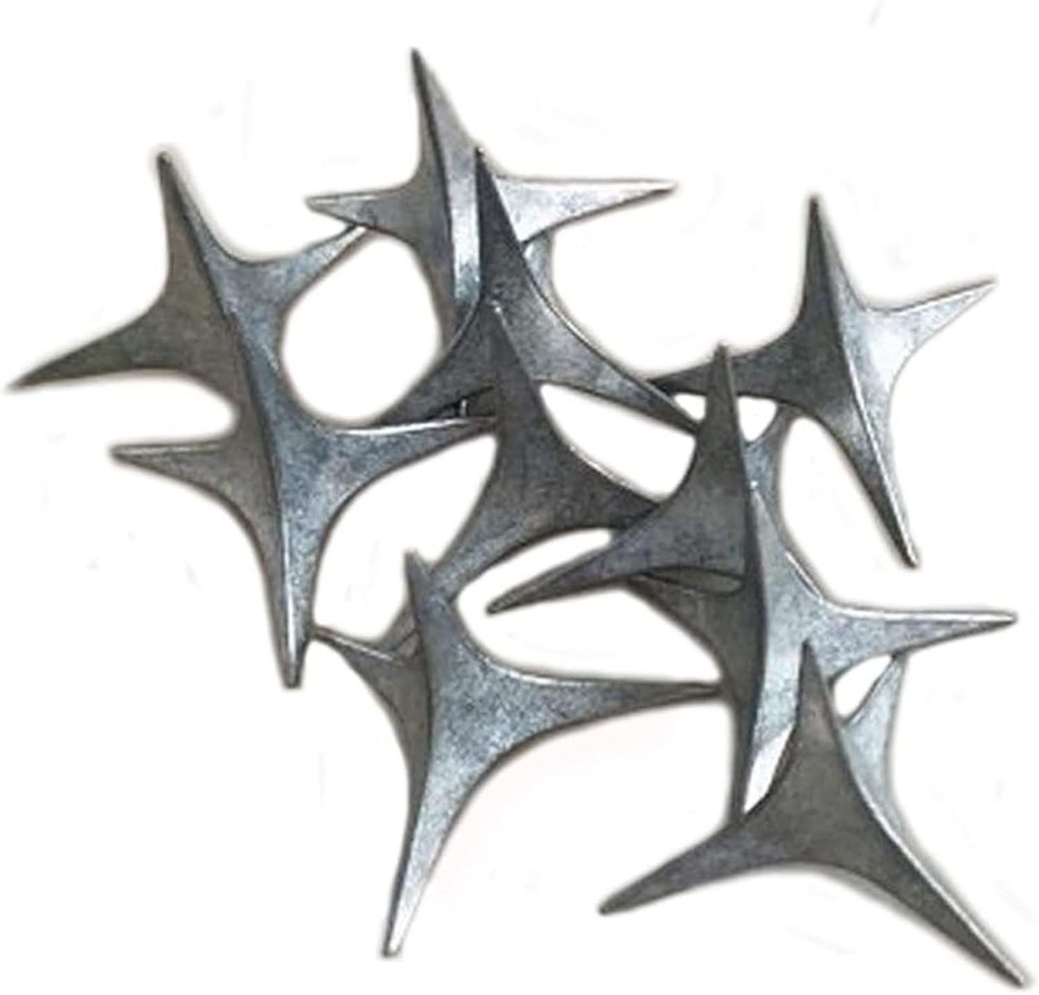 LOLITARY 10PCS Tire Spikes Wheel Triangular Spikes, 1 inch High