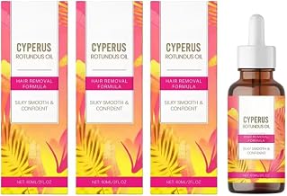 Cyperus Post Hair Removal Soothing Essential Oil 60ml | Plant-Based Moisturizing Skin Care | Reduces Razor Burns, Redness & Irritation | After Waxing & Shaving Nourishing Body Oil for Smooth Soft Skin (60_ML, PACK_OF_3)