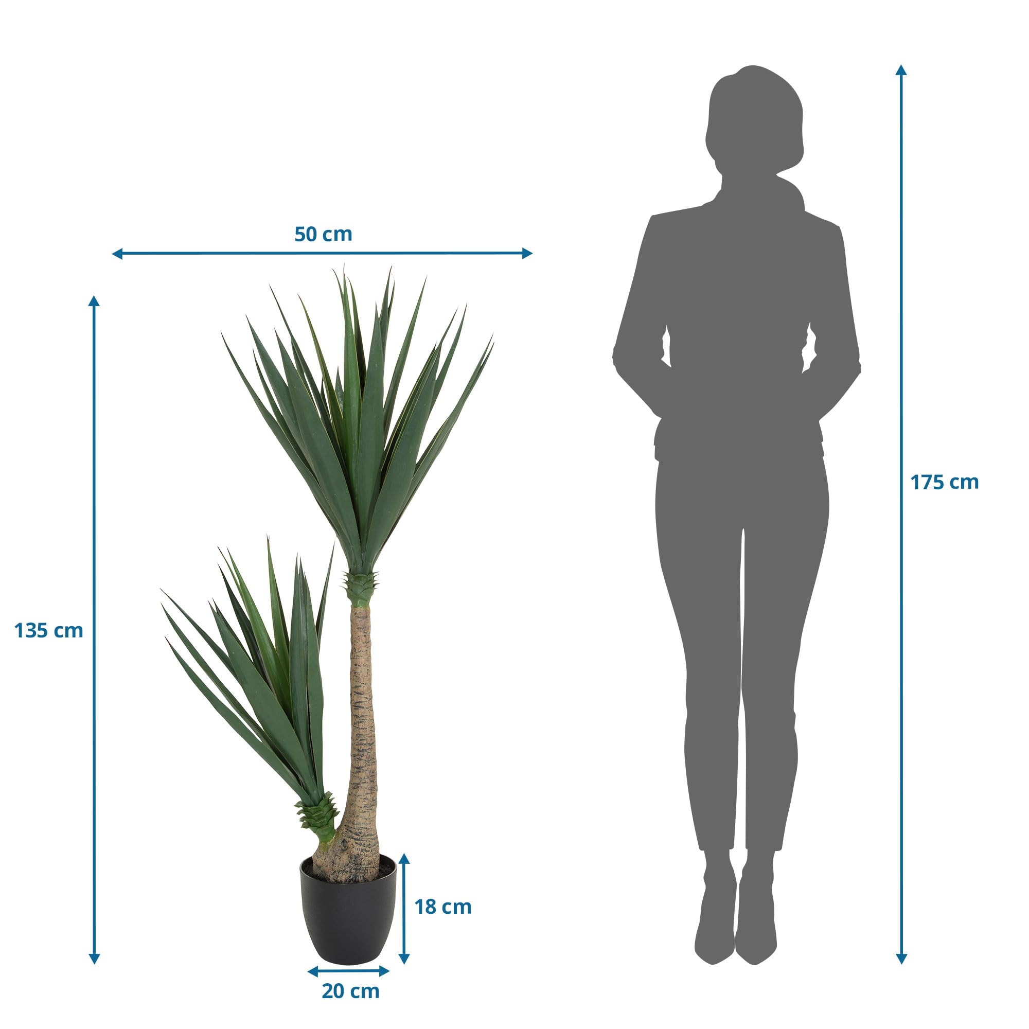 knstliche palmbltter 90120 cm groe knstliche Palme, tropische Kunstpflanzen, grne Kunststoff- Palmbltter, groer Monstera-Baumzweig fr Hausgarten-Dekoration  Act  Design Shop