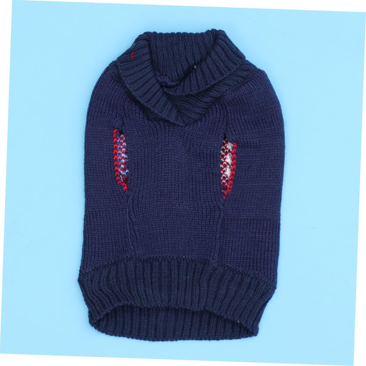 VICASKY 3 Pièces Pull pour Chien Motif Drapeau Américain Chaud et Confortable Manteau Dautomne Hiver S Vêtements pour Chiot pour Noël et Sorties Extérieur