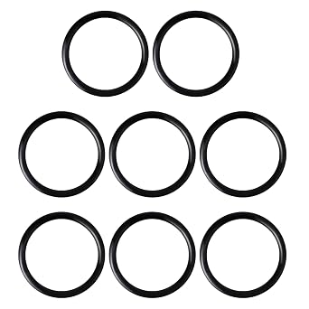 8 Pack H-553 Tailpipe O-Ring P6000-C31 5308696 A912809-0070A Seal Compatible with Sloan Zurn Standard American Royal Regal Tailpipe Flush Meter Replacement Leak-Proof Seal Accessories