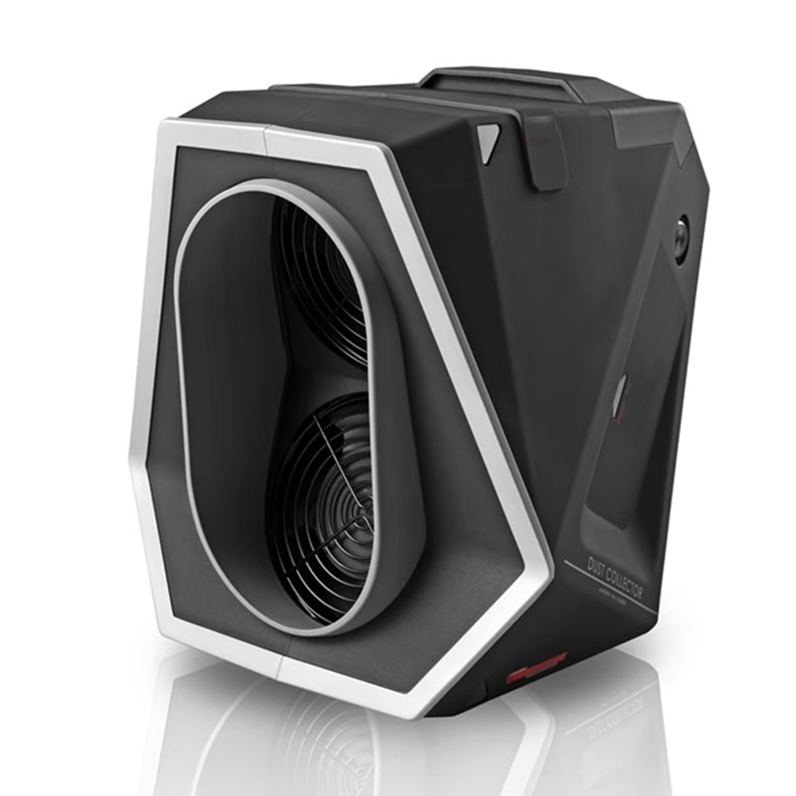 Aspiratore di Polveri per Lucidatura da Laboratorio, Box di Aspirazione Portatile, con Filtri Riutilizzabili, Interruttore di velocità Continuo, Bassa Rumorosità 50 Db, per Levigatura