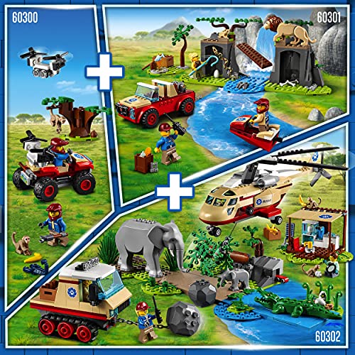 60302 City Wildlife Operazione Di Soccorso Animale, Multicolore - Lego - Immagine 6