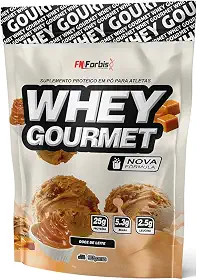 Whey Protein Gourmet 907g Refil - FN Forbis (Doce de Leite)
