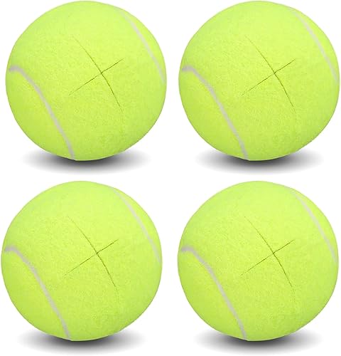 Miniatura 7 de ANCKNE Walker - Pelotas de tenis precortadas para caminantes, 4 piezas, patas de andador, bolas universales precortadas, almohadillas de fieltro