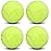 Walker Tennis Balls Precut Tennis Balls for Walkers 4PCS Walkers Legs Universal Precut Glide Balls, Heavy Duty Long Lasting Felt Pad Glide Coverings for Floor Protection (Yellow)