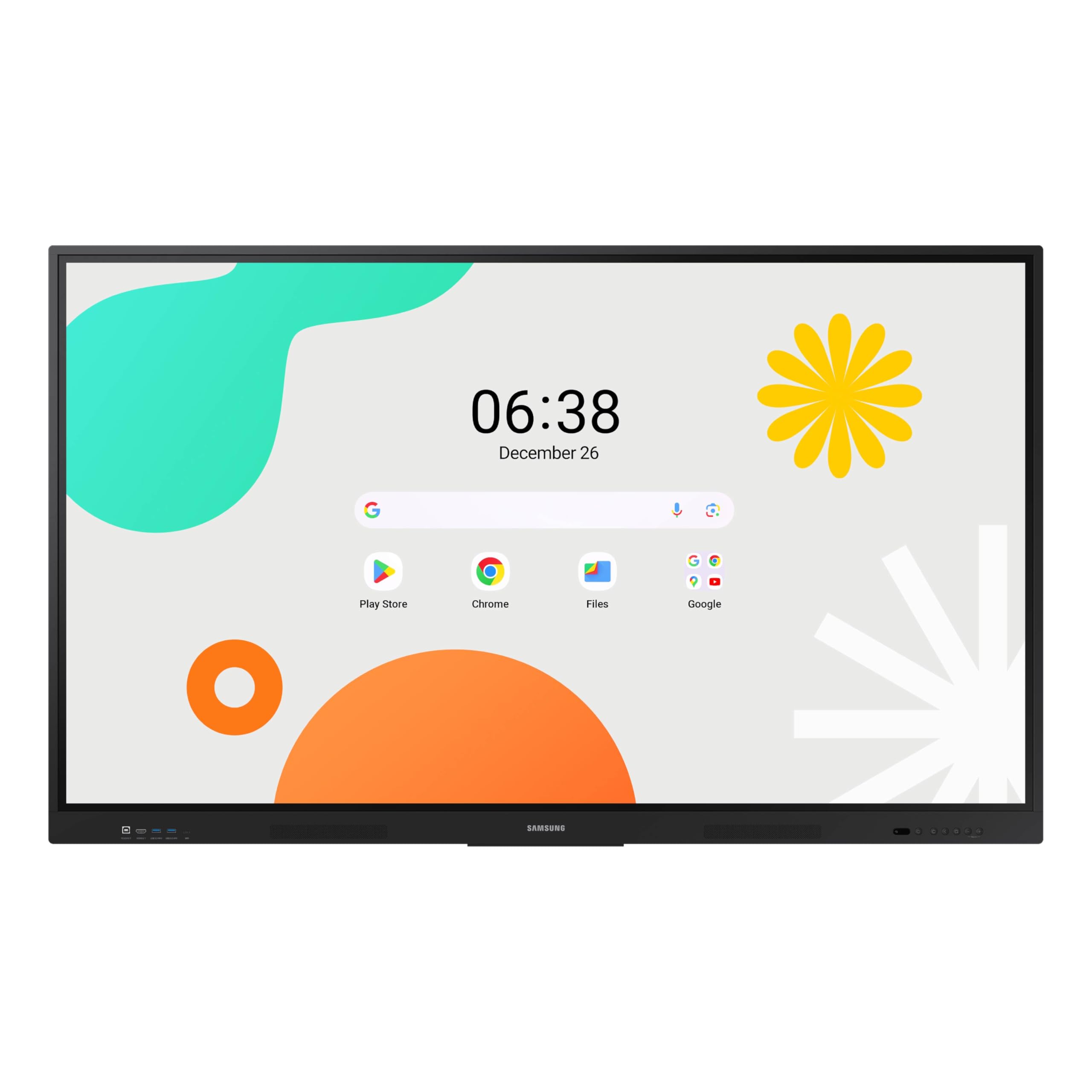 Samsung 65" Interactive Display Touch Screen Whiteboard WAF Series, Compatible with Android™ Devices, EDLA Certified, OPS Slot, Smart Wireless Sharing, LH65WAFWLGCXZA