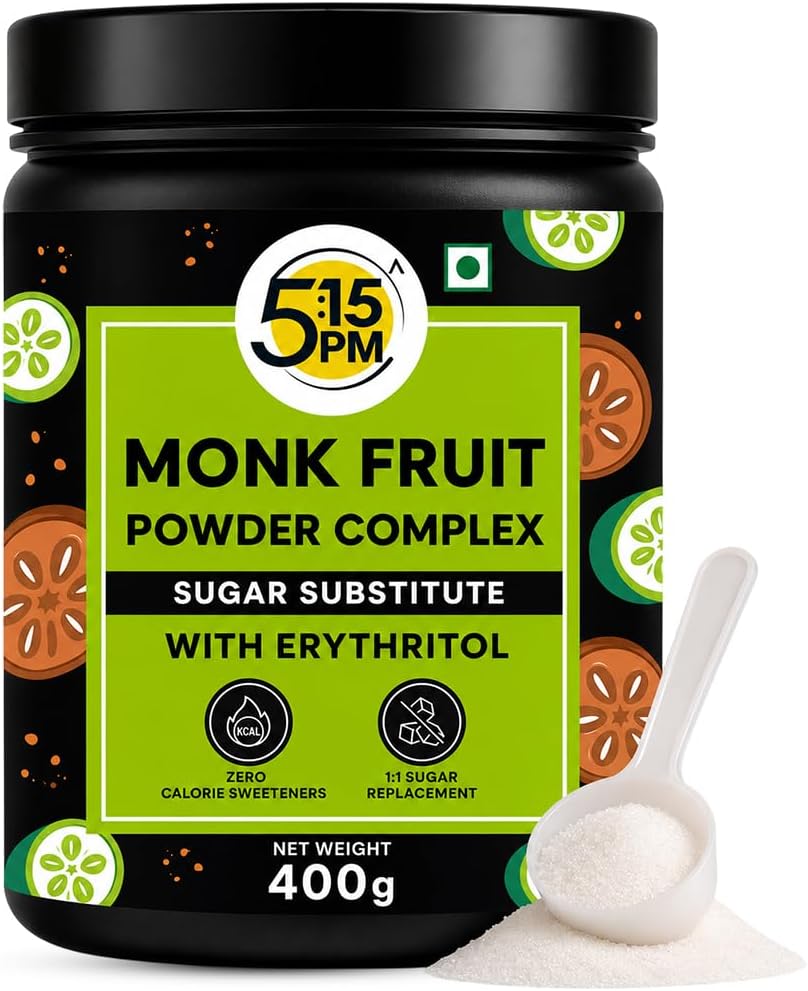 5:15PM Monk Fruit Complex with Erythritol 400g | MonkFruit For Cooking & Baking