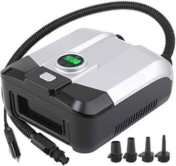 Amazon.co.jp: Kwueiit 電動エアーポンプ sup用 20PSIまで対応 電動