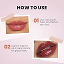 CRAZY GIRL Crystal Jelly Lip Oil – Hydrating Lip Oil with Jojoba & Castor Oil for Dry Lips – Flavored Avocado, Strawberry, Grape – Non-Sticky, Glossy Finish (Regular, Grape) gallery image