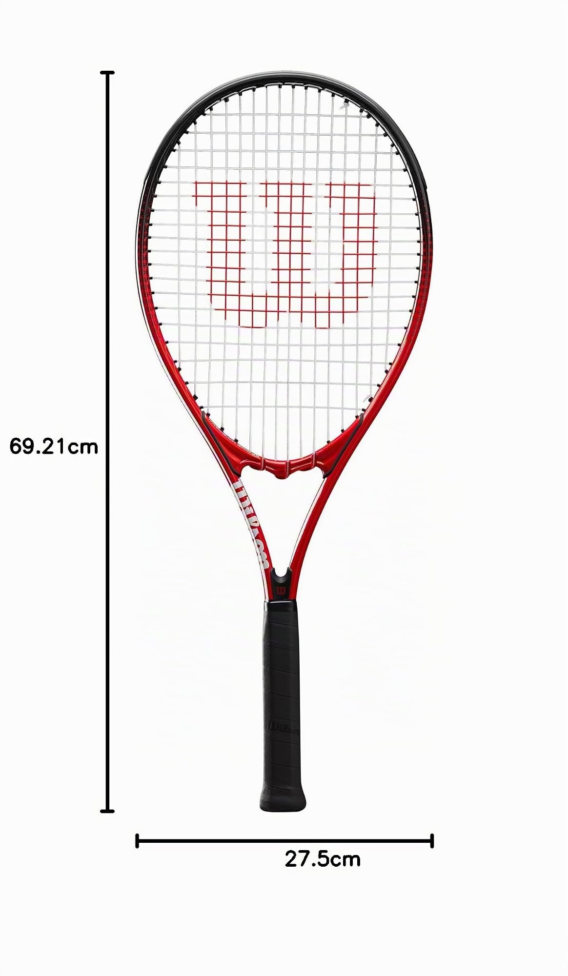 Wilson Tennisschläger Pro Staff Precision XL 110, Aluminium, Grifflastige Balance, 326 g, 69,2 cm Länge
