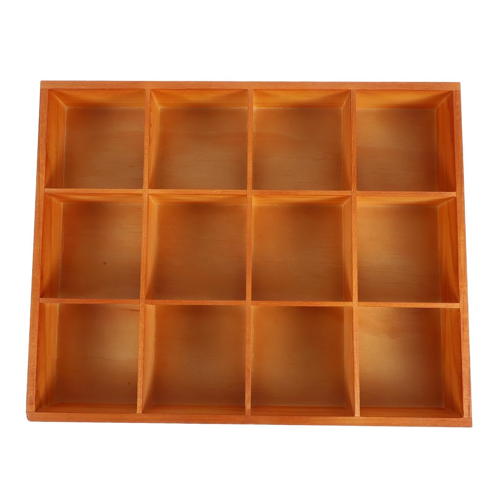 SHINEOFI Schubladenorganizer mit 12 Fächern Socken und Krawatten Organizer Schubladeneinteiler für Unterwäsche Aufbewahrungsbox für Kleiderschrank und Kommode Platzsparendes Ordnungssystem