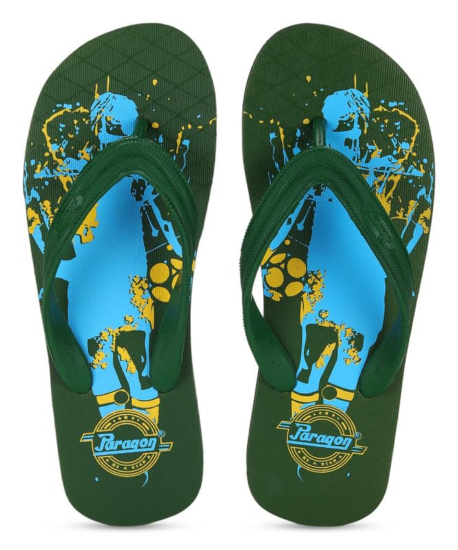 Image of PARAGON Lightweight Flip Flops for Men | Comfortable Hawai Slippers with Durable & Cushioned Footbed & Sturdy Build for Outdoor Use