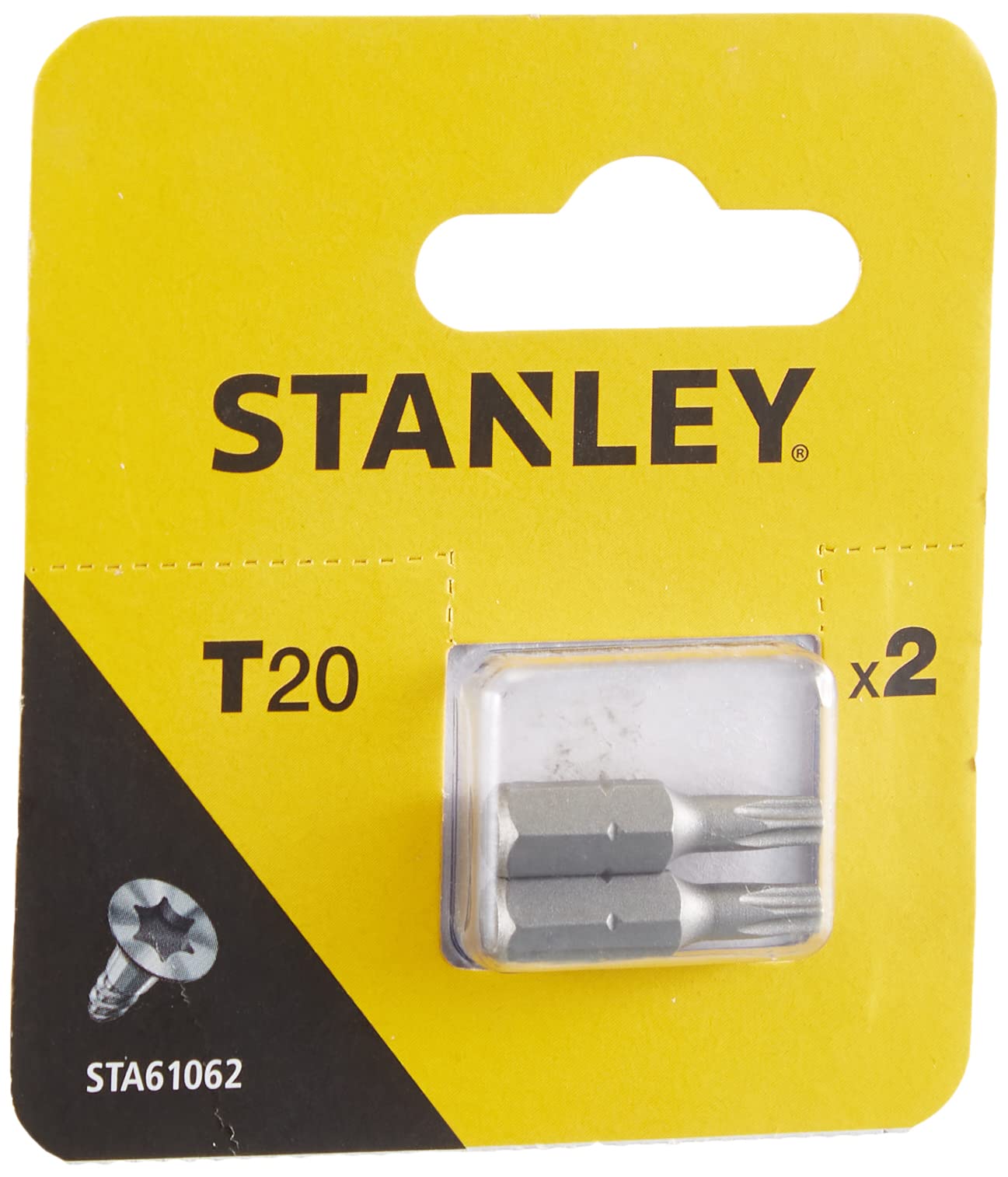2 puntas Torx 25mm T20