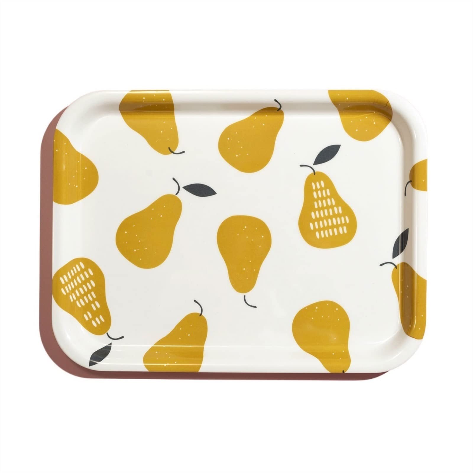 Plateau de rangement cuisine rectangulaire pour tasse café et thé