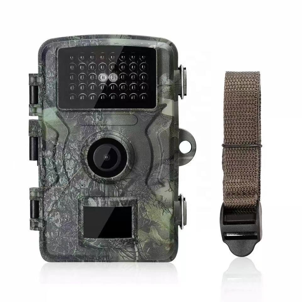 BLACKPOOL 1080p Full HD Trail Camera - Waterproof, Long Battery Life,Wide Angle Lens, 0.8s Trigger Speed, Night Vision for Wildlife Monitoring, Farms Outdoor CCTV Security, Construction Sites & Home
