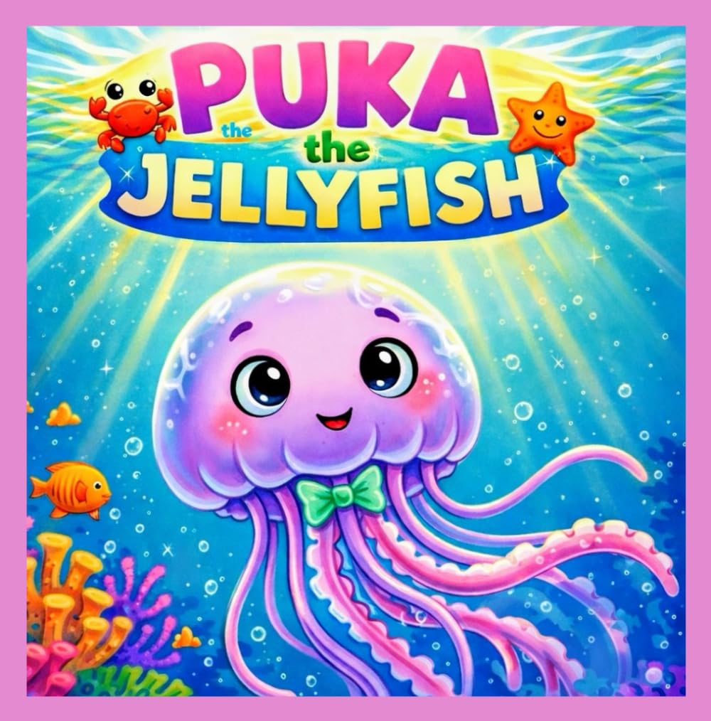 Puka the Jellyfish: A Calm and Colorful Underwater Journey That Teaches Relaxation and Wonder for Preschool Children