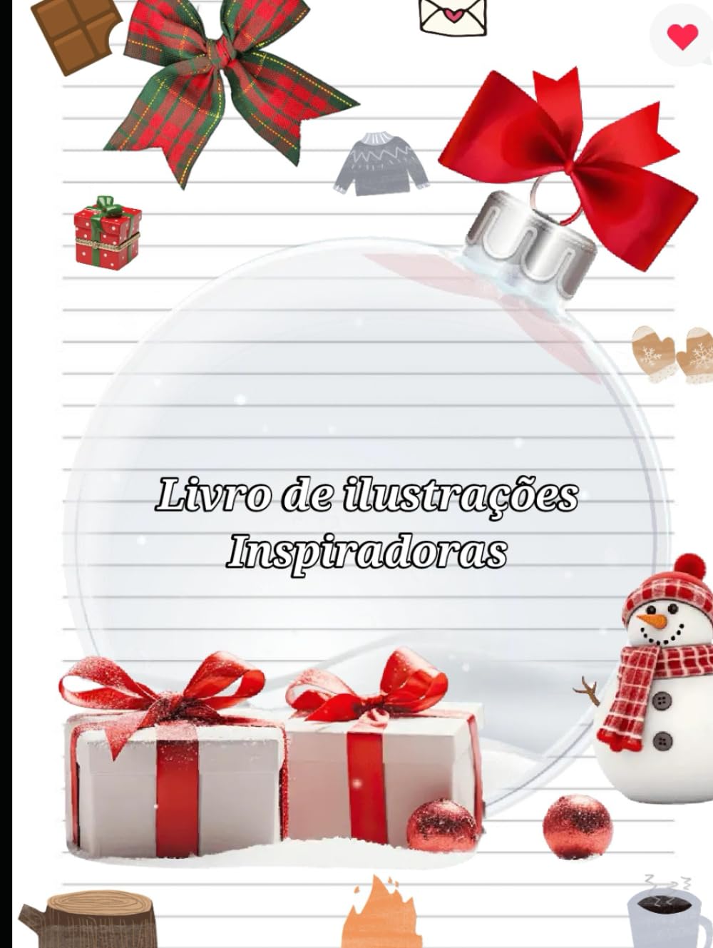 Ilustrações inspiradoras: Livro de ilustrações inspiradoras