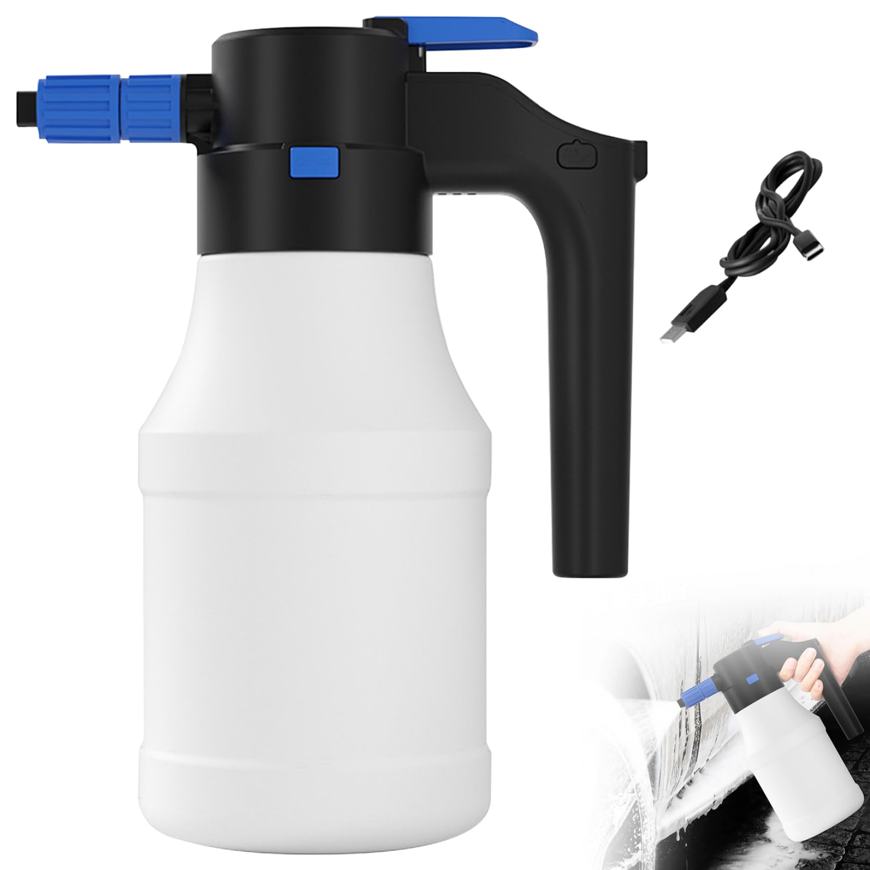 Pulvérisateur de mousse pour lavage auto le week-end sans effort pour un véhicule étincelant