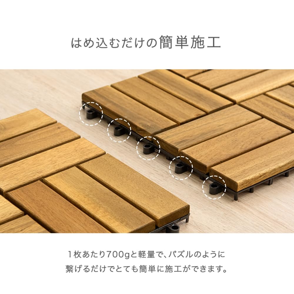 タンスのゲン ウッドパネル 30×30cm Amazon | タンスのゲン ウッドパネル アカシア 天然木 27枚セット 30