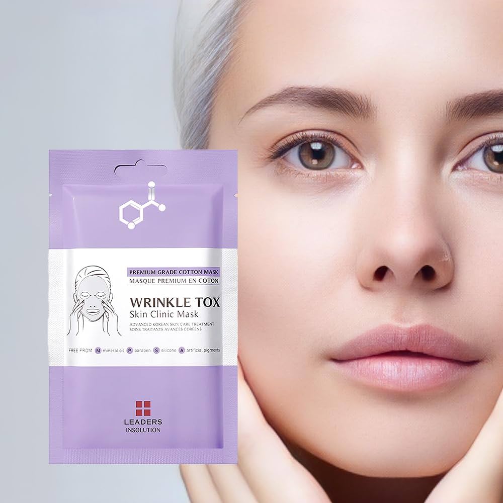 Amazon.com : Leaders Insolution Wrinkle Tox Skin Clinic Mask