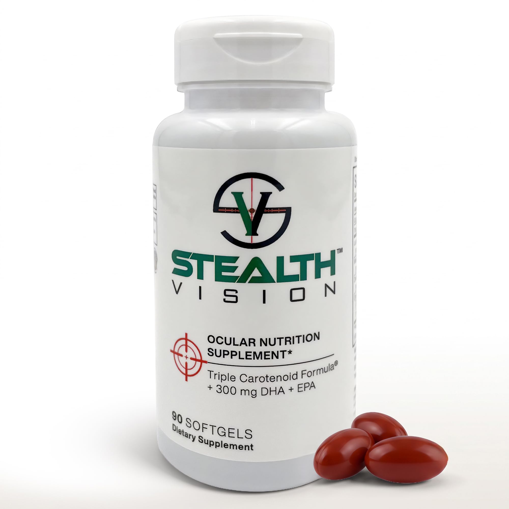 Stealth Vision Eye Vitamin - Eye Supplement with Lutein & Zeaxanthin