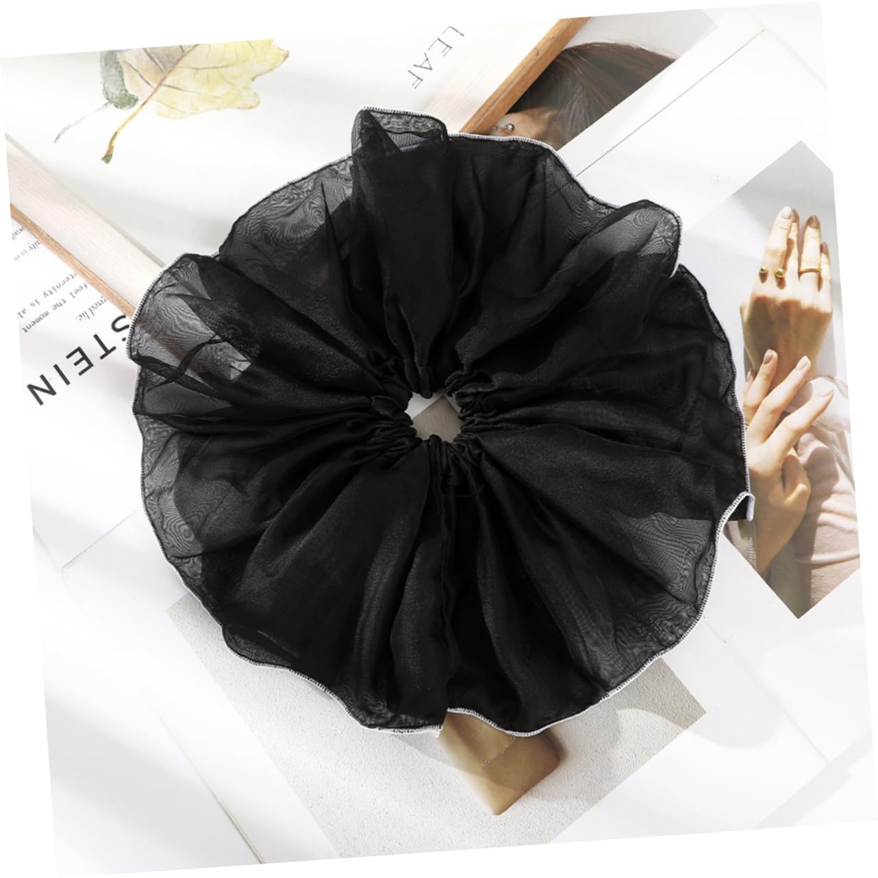DOITOOL 16piezas Gran Scrunchies De Cabello Elásticos Para Mujer y Coleteros De Moda y Perfectos Para Peinados y Ocasiones Variadas