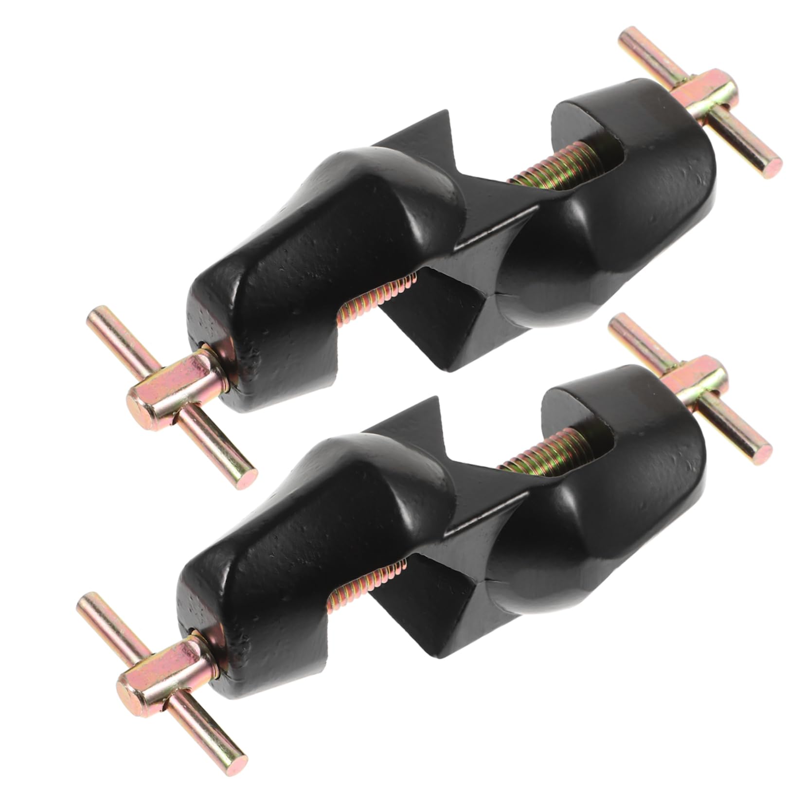 ULTECHNOVO 3 Sätze Kreuzclip Tischklammern Fixed Clip Kreuzklemme Multifunktionswerkzeug Stabklemme Boss-kopf-clip-halter Laborständerhalter Klemmen Für Laborstative Bakelit 2 Stück * 3