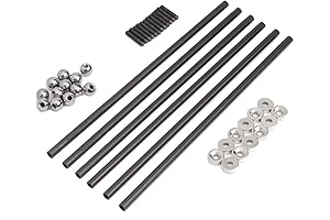 Kossel 3D Printer Accessories: 4x6 MM 200MM Diagonal Push Rod L200 with...