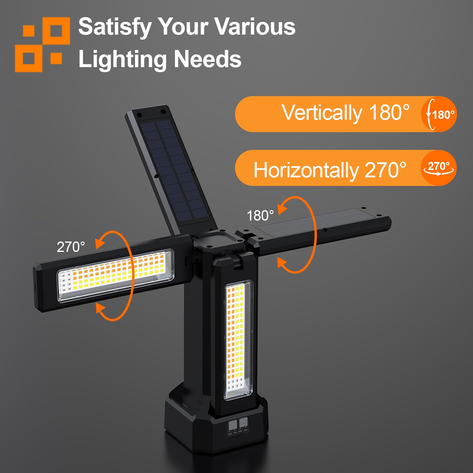 Amazon.co.jp: 投光器 LED 作業灯 8000lm 超高輝度 USB充電式 ソーラー
