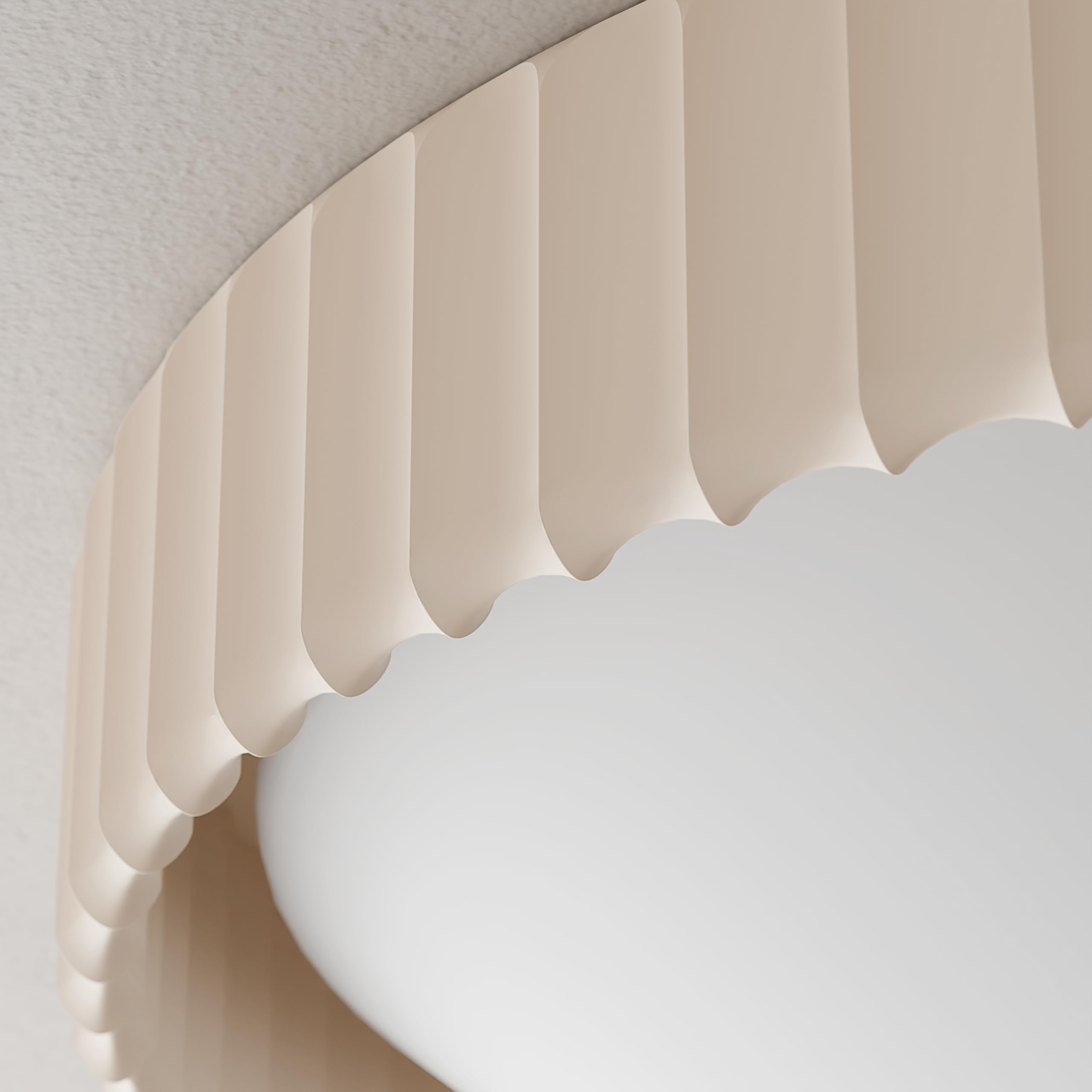 Sulion - Plafón LED techo yeso BETTY 24W redondo 46,5 cm blanco - lámpara de techo moderna - plafón para salón, dormitorio y pasillo - luz 2700K 3000K 4000K - 1900 lm
