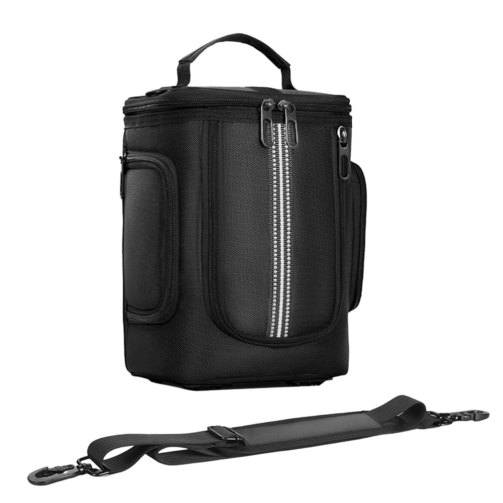 Azuraokey Black Carrying Case Compatible With Anker C300/Anker C300 Dc Portable Power Station, Waterproof Travel Storage Bag With Shoulder Strap (Only Bag)