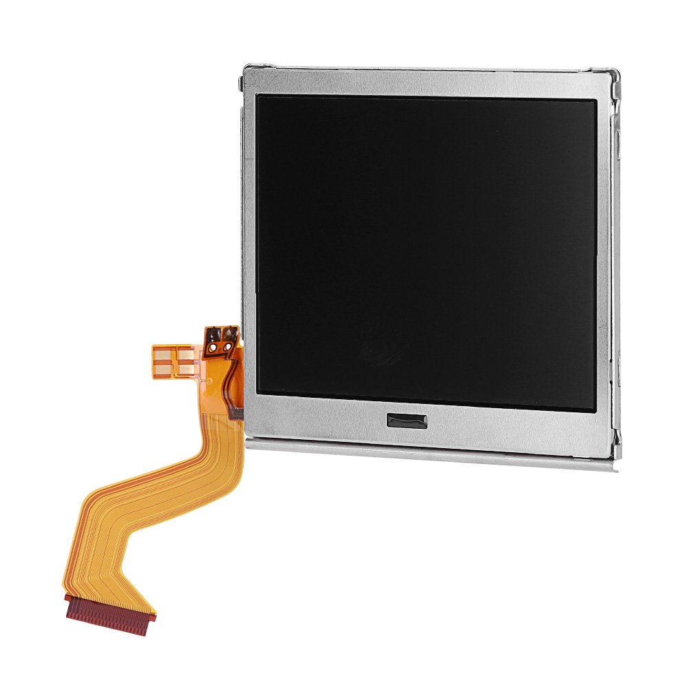 VBESTLIFE Display di Ricambio per NDSL, LCD Glass ricambi di Superiore/Inferiore dello Schermo per NDSL (Schermo Superiore)