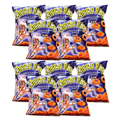 REGENT CHEESE RING CHEESE FLAVORED SNACK PACK OF TEN 2.12 OZ A PACK Cover