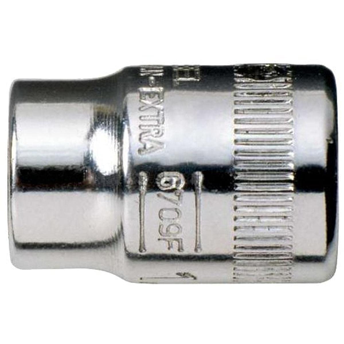 Bahco 6709F-5.5 1/4-Inch Socket Driver for Slotted Head Screws Silver, 5.5 mm