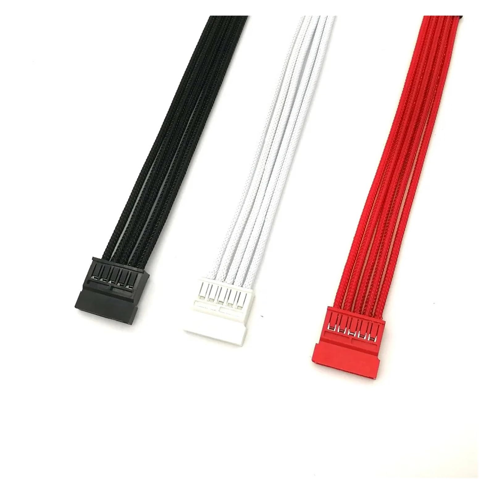 Cavo di alimentazione modulare SATA a 6 pin rivestito 18AWG for tipo 4(50cm,Buy not PSU Number)