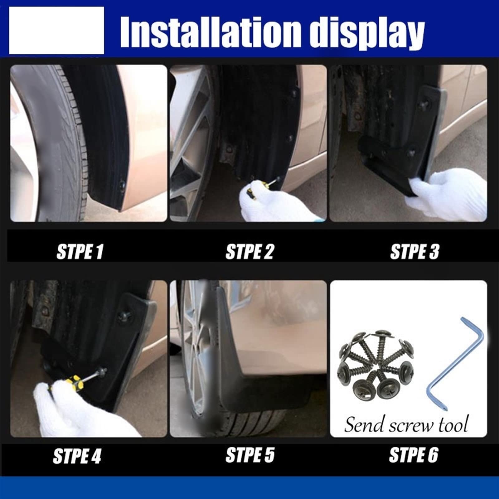 4 STUKS Auto Spatlappen Voor VW Voor Passat B5 B5.5 1998~2004 Spatbord Splash Guards Spatbord Spatlappen Auto Accessoires Accessoires