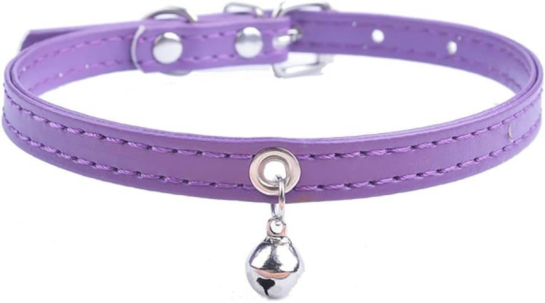 Collier pour petits chiens avec clochette idéal pour les balades sereines
