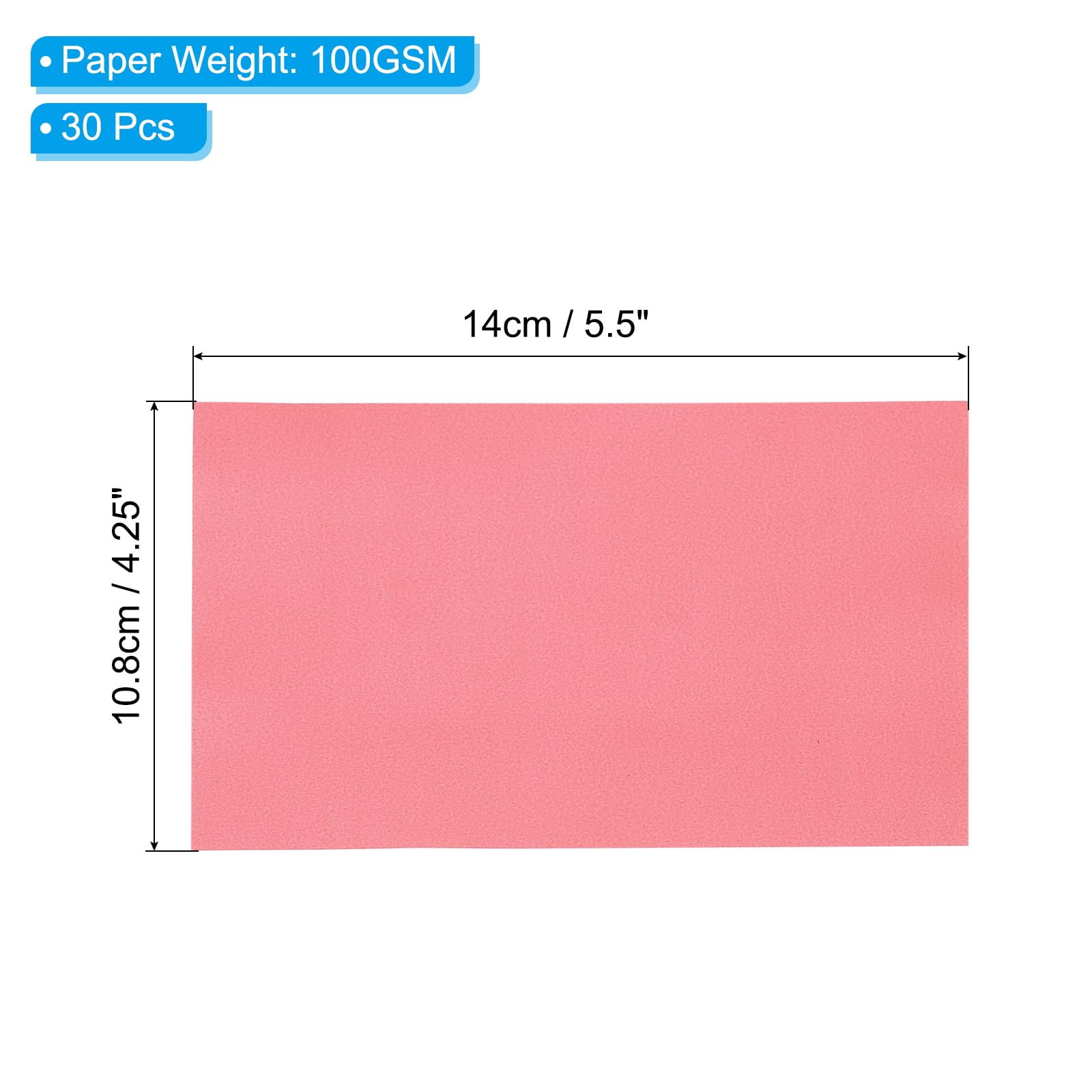 PATIKIL 30 Sheets Vellum Paper 4.25x5.5 - Image 2