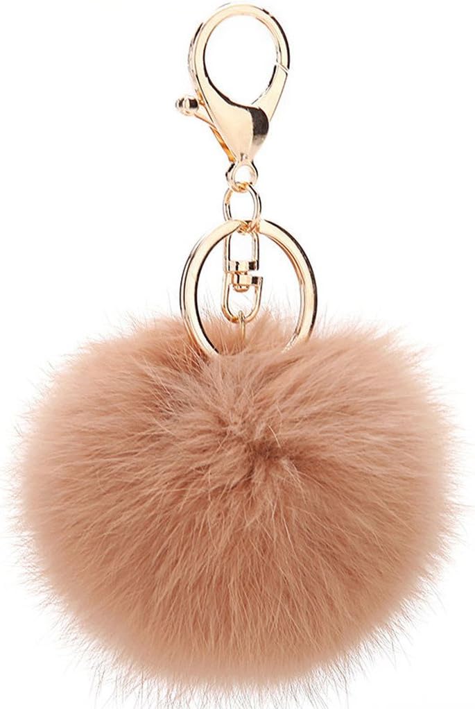 ぽんぽんページ キーホルダー Amazon.co.jp: ふわふわ バッグチャーム 可愛い ポンポン キーホルダー