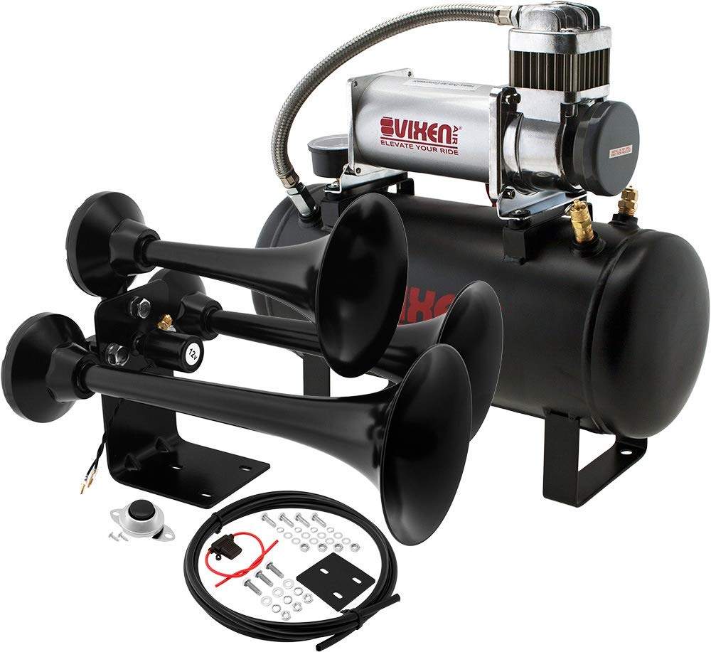 VIXEN HORNS Train Air Horn Trumpet Black Waterproof For - Foto 11