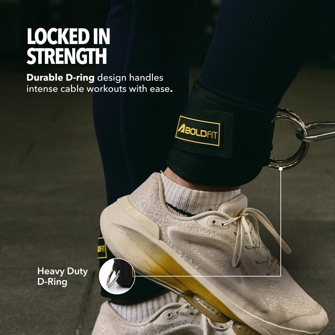 Boldfit Ankle Straps - Gym Workout Support -5