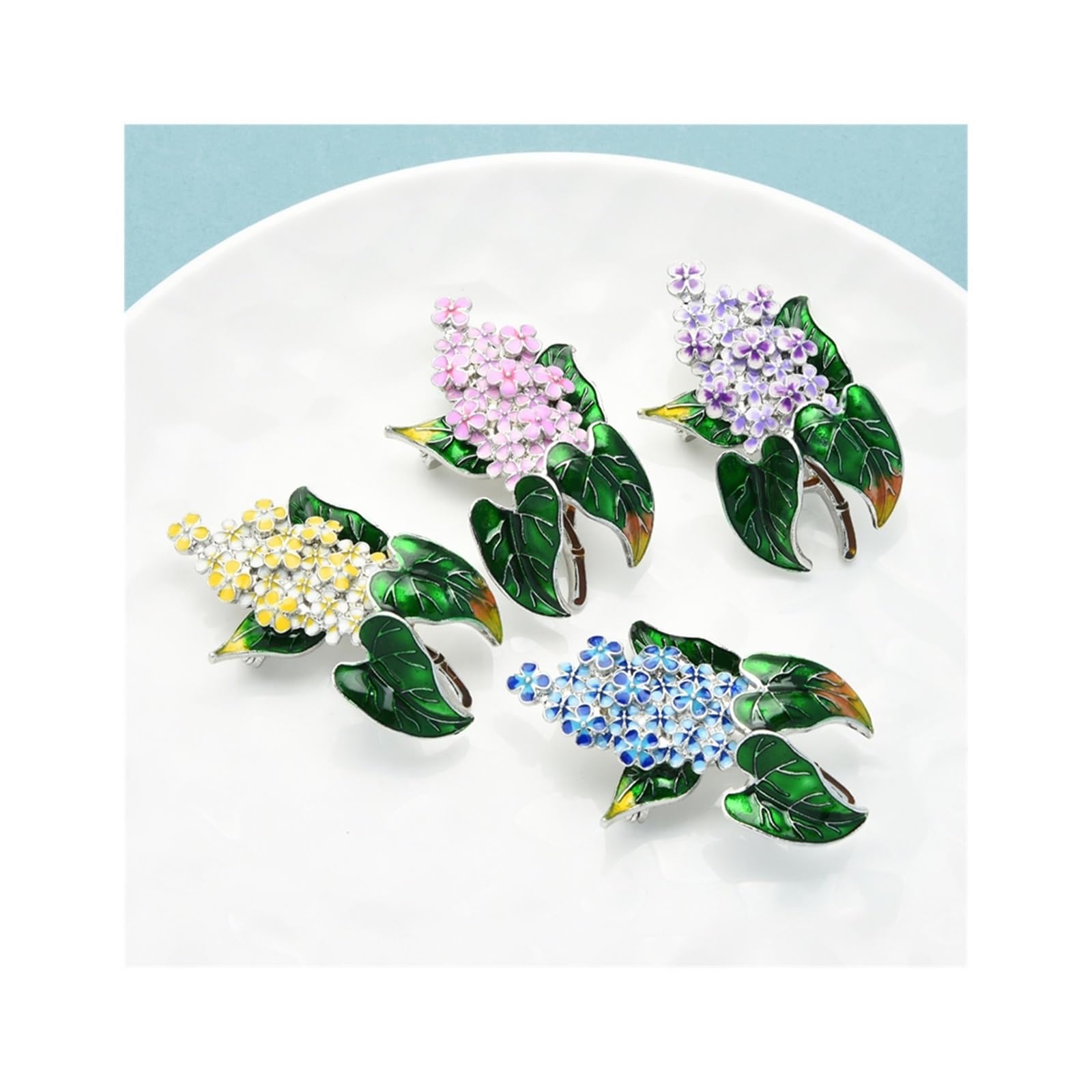 Spilla a forma di fiore, per feste, ufficio, idea regalo, 1 pezzo