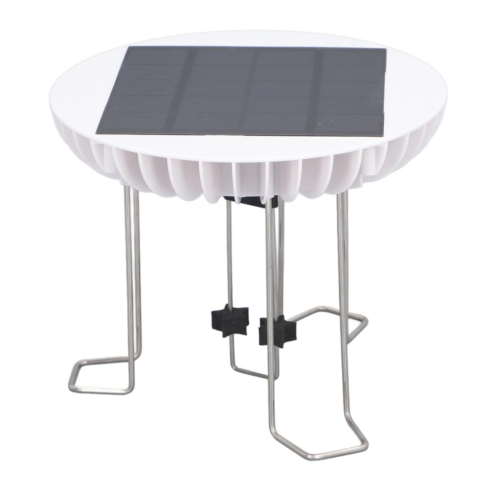 Agitatore Solare per Acqua, Agitatore Solare Silenzioso per Vasca per Uccelli con Pannello 5V 2W, Impermeabile IP65 per la Decorazione del Laghetto da Giardino