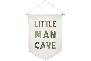 Little Man Cave Wall Art: A Banner for Boys