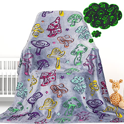 Gdindff Mushroom Blanket Gifts for Women Girls, Valentine’s Day Gifts for Her Kids...