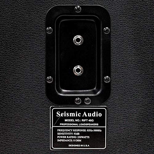 Image of Seismic Audio - SA-Rift 46GPKG1 - Pair of 4x6 Bass /Guitar Speaker Cabinet