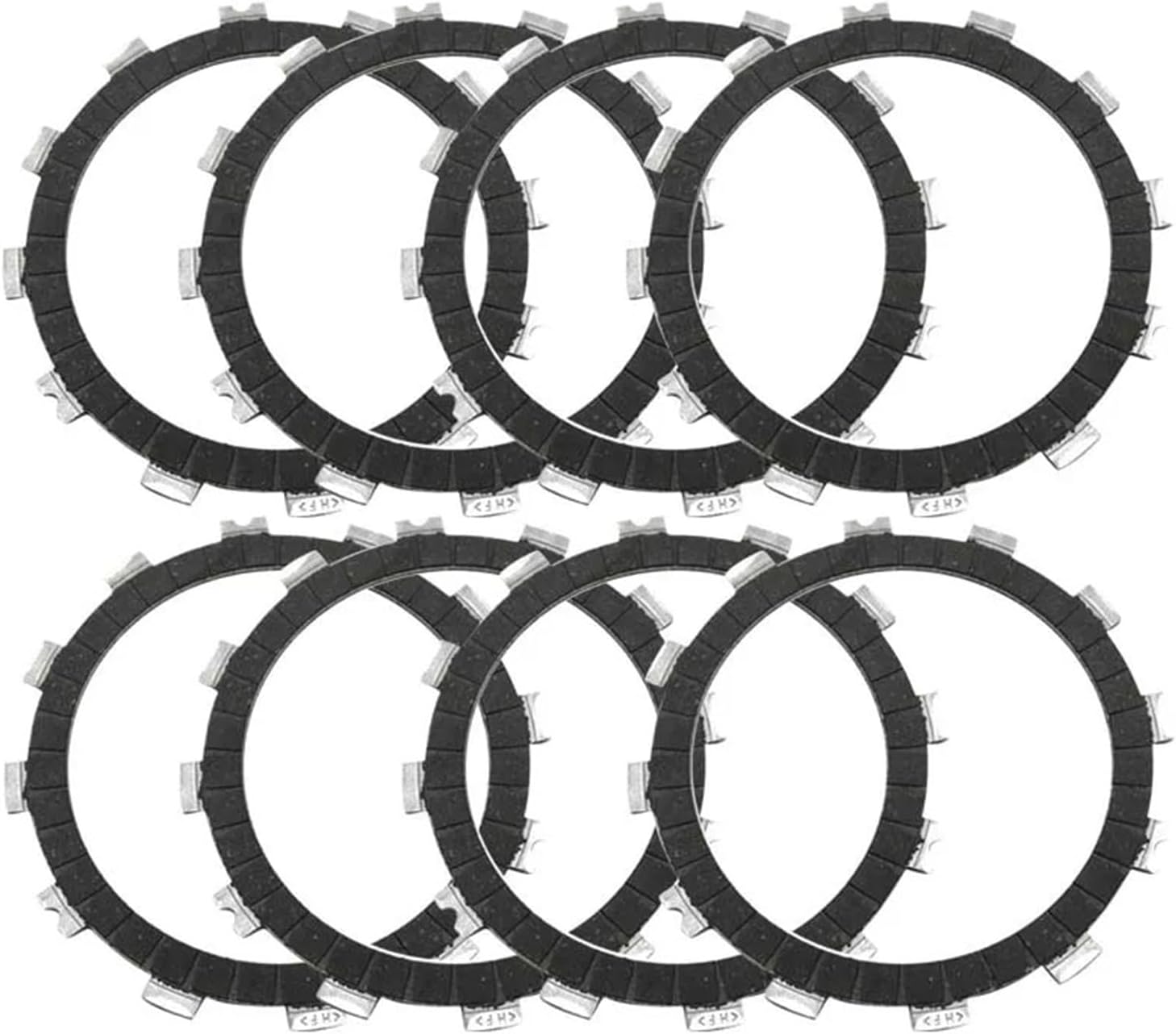 Clutch Accessories For KX250F DFI 2010-2017 KX 250F 2004 2005 2006 2007 2008 2009 Motorcycle Clutch Friction Plate Kit Set Parts 8 PCS